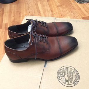 Express Burnished Cap Toe Dress Shoes - Size 8
